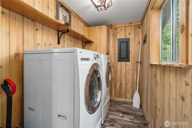 Washer & Dryer Upstairs & Stays With Home