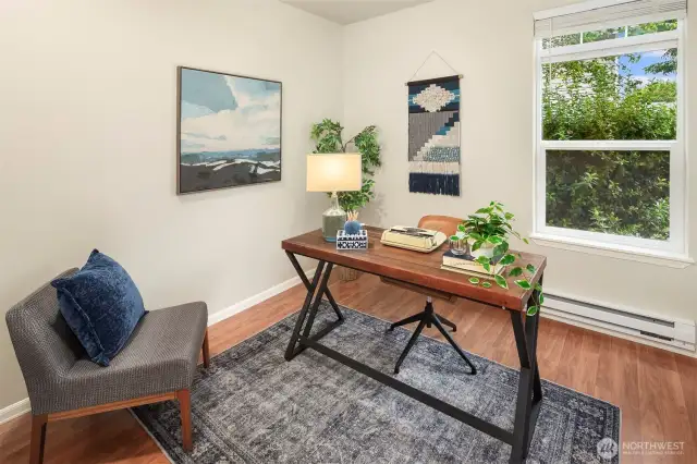 The second bedroom could be a great home office!