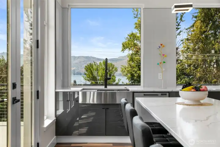 Kitchen with a View!