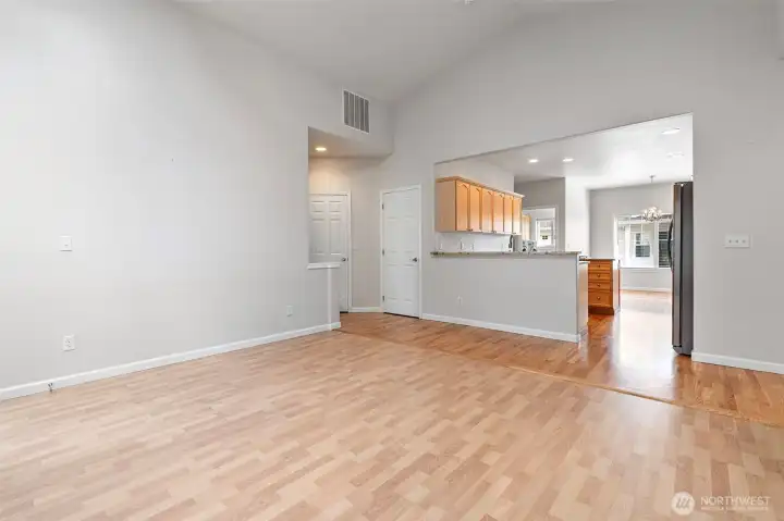 Large entertaining space