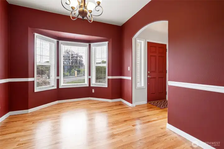Formal dining area