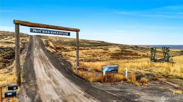 About 20 minutes from Soap lake, Beautiful Pilot Ranch Estates.