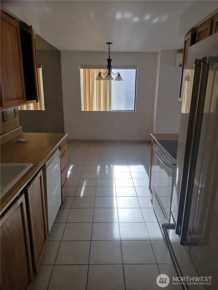 The kitchen is very functional and well equipped with all the amenities.