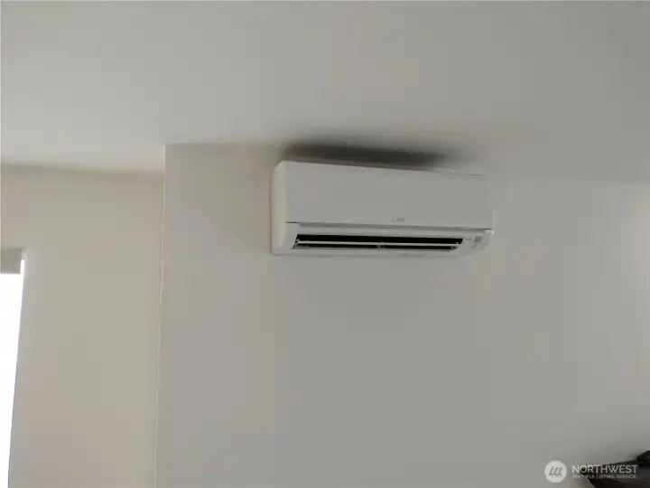 This Mitsubishi Ductless Air unit is an awesome addition for those warm days.