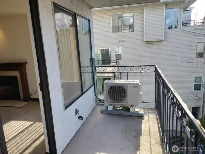 Just off the living room sliders you will find your deck for relaxing.