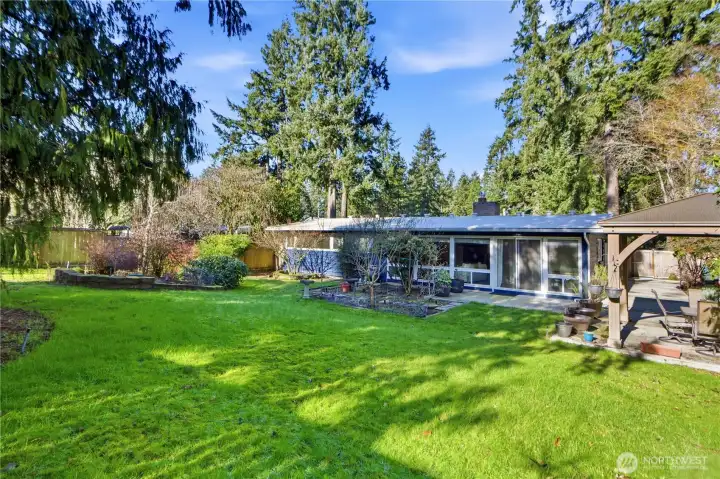 Fully Fenced Backyard