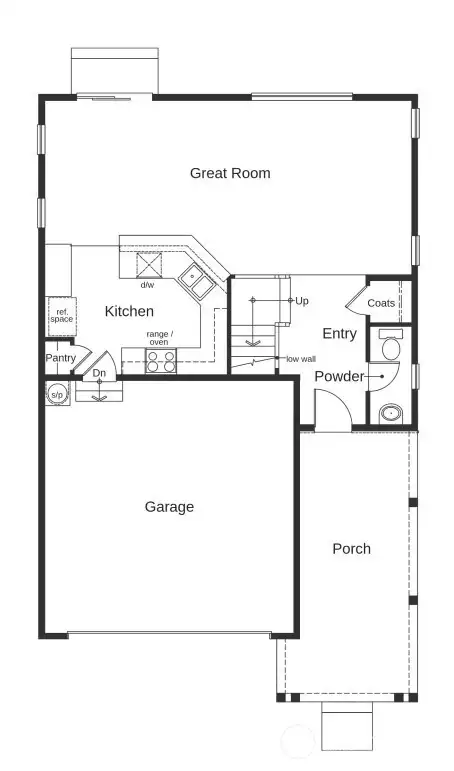 Floor Plan Level 1
