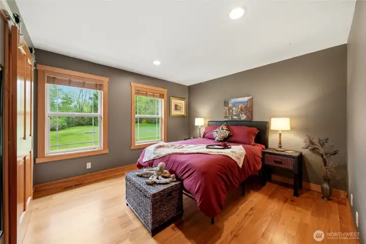 Additional bedroom with natural light.