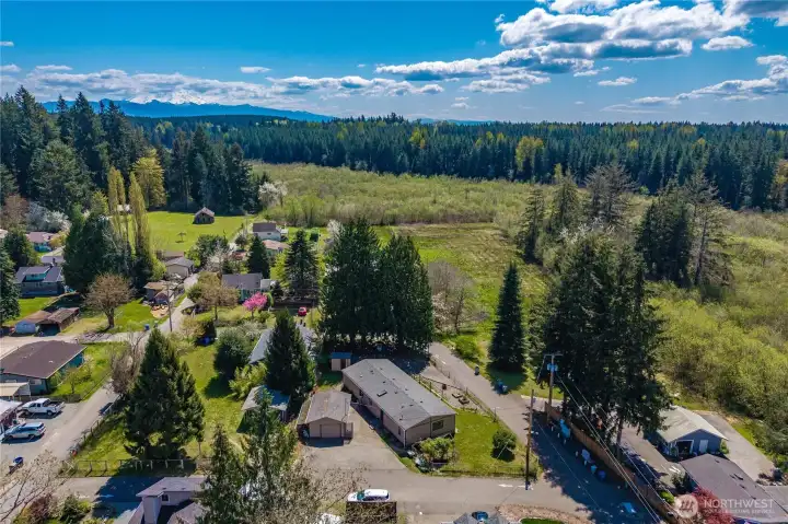 Overview of home with beautiful views