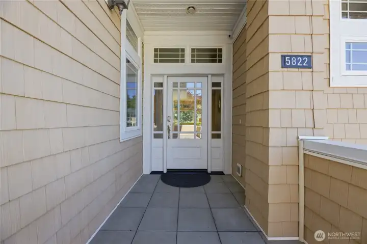 Private entrance to your stunning home
