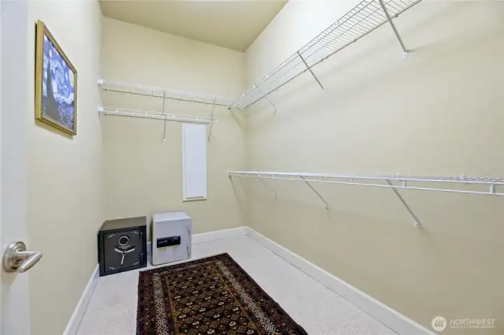 Large walk-in closet