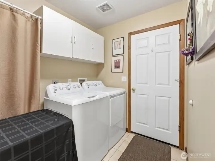 laundry room leads to and from the grage, making a great space to set your things down before walking through your home laundry room leads to and from the grage, making a great space to set your things down before walking through your home