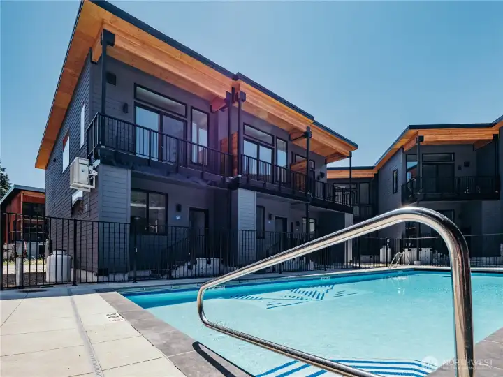 Year around swimming pool!