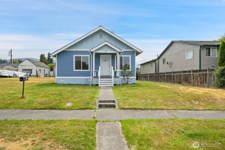 Front of House and Lawn Front of House and Lawn