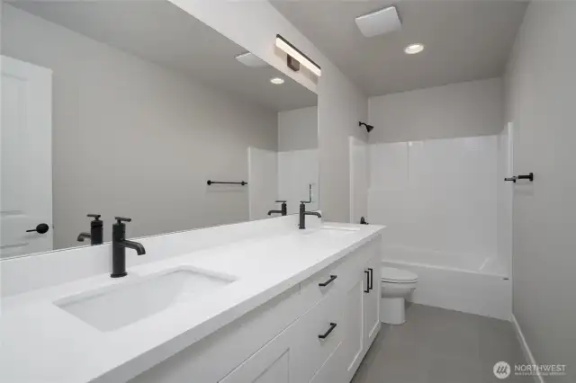 Photos are of another home in the community and are for illustration purposes only to reflect typical finishes.  May depict seller enhancements.  Colors and options may vary.