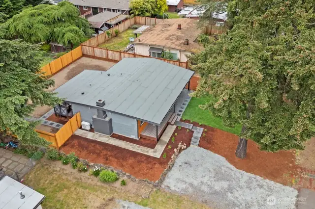 Brand new roof and gutters!
