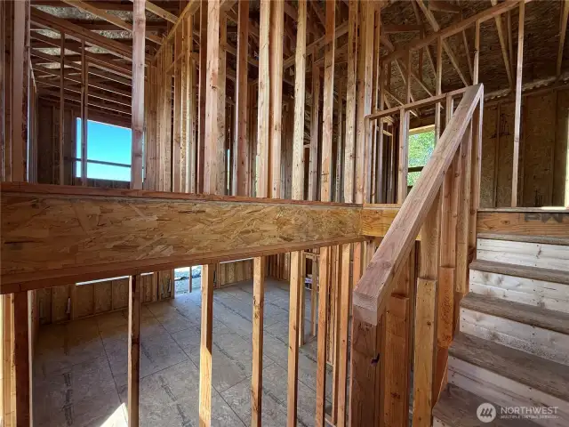 Switch back staircase