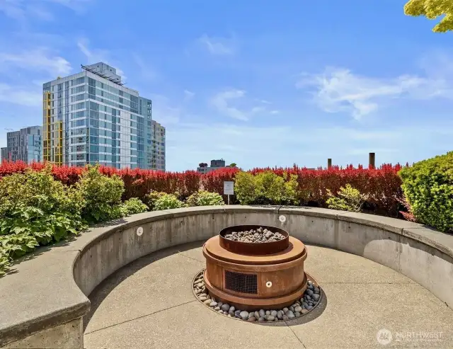 Fire Pit Roof Deck