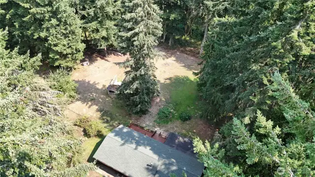 This property features  2 septic tanks and 2 access points, ready for an ADU!