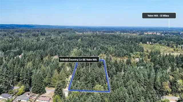 Easy commute to JBLM, I5 and Olympia! Blue boundary lines are approximate. Buyer to verify to own satisfaction.