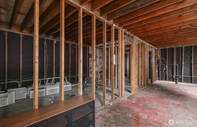 Ground level floor of the DADU (800 sq ft).