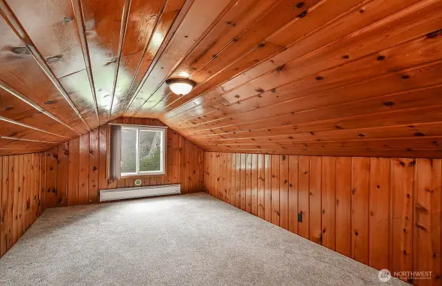 One of the 3 bedrooms on the upper level.