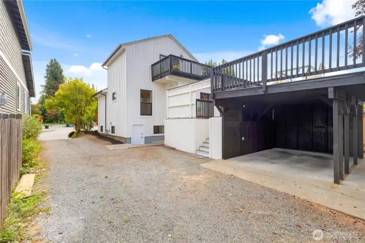 2 more parking spaces