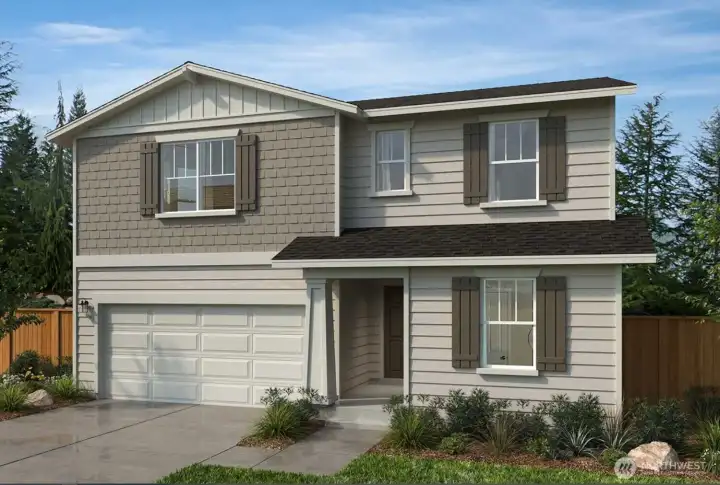 Welcome home to Park Forest!  *exterior rendering