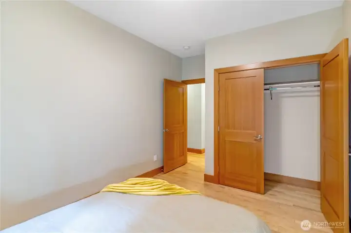 Additional view of secondary bedroom closet space Additional view of secondary bedroom closet space