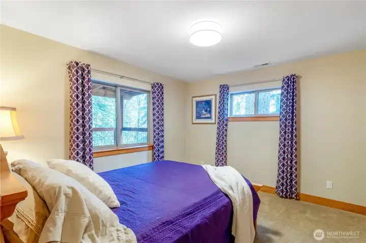 Additional bedroom view with natural light