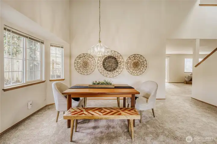 You will love how light and bright this room is!