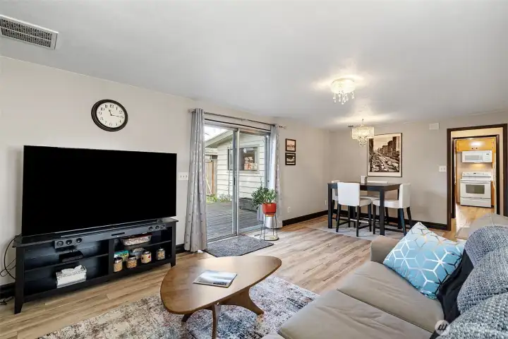 Newer laminate flooring