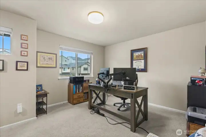 Upstairs bedroom.