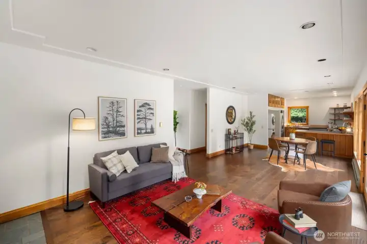 Easy single level living in this light and bright space.