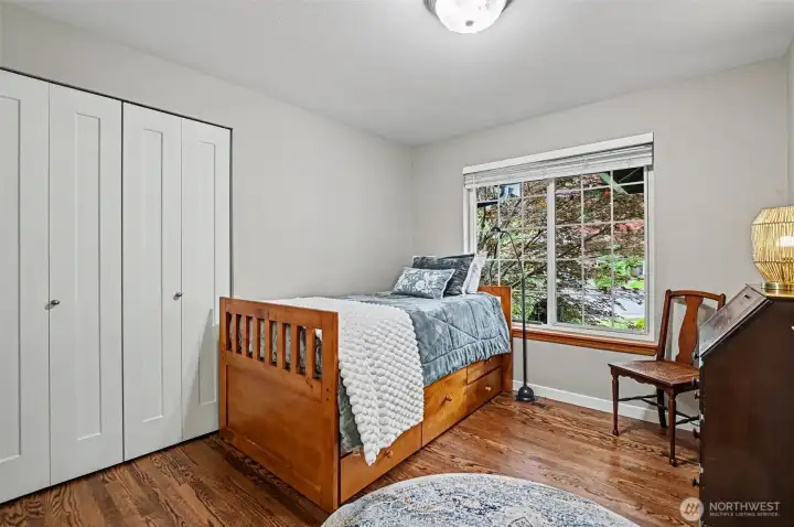 Main floor bedroom/office.