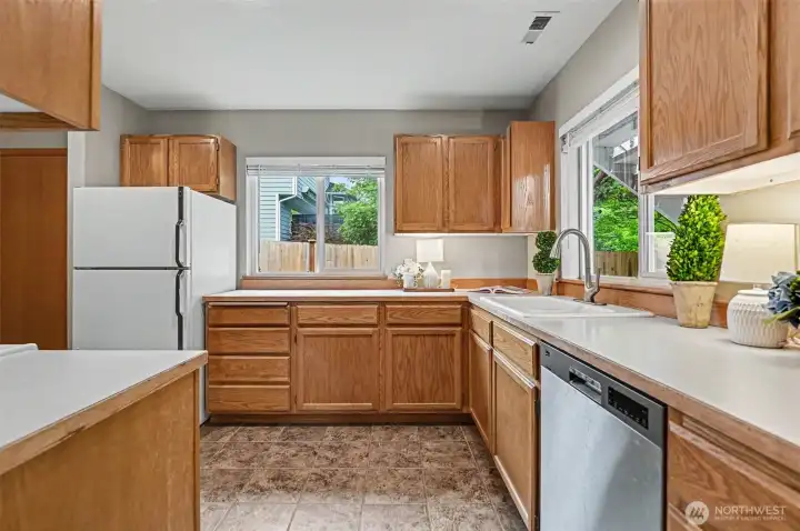 Lower level MIL kitchen.