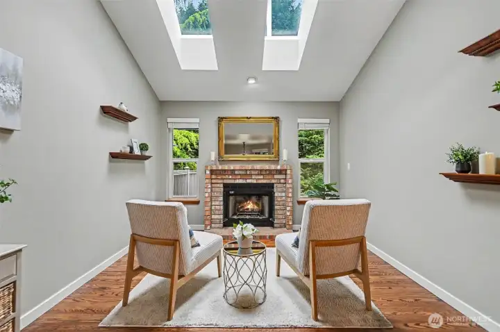 Light and bright living room.