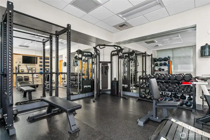 Palazzo workout room