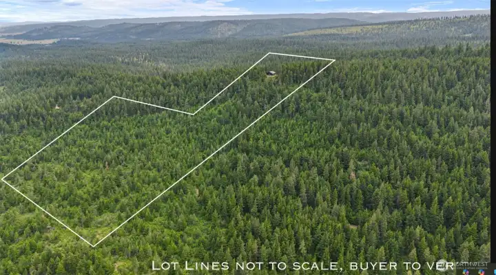 An approximate boundary of the acreage on this property. An approximate boundary of the acreage on this property.