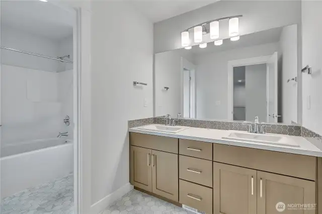 Main bathroom upstairs