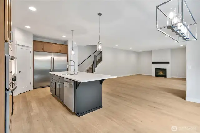 Open concept main floor