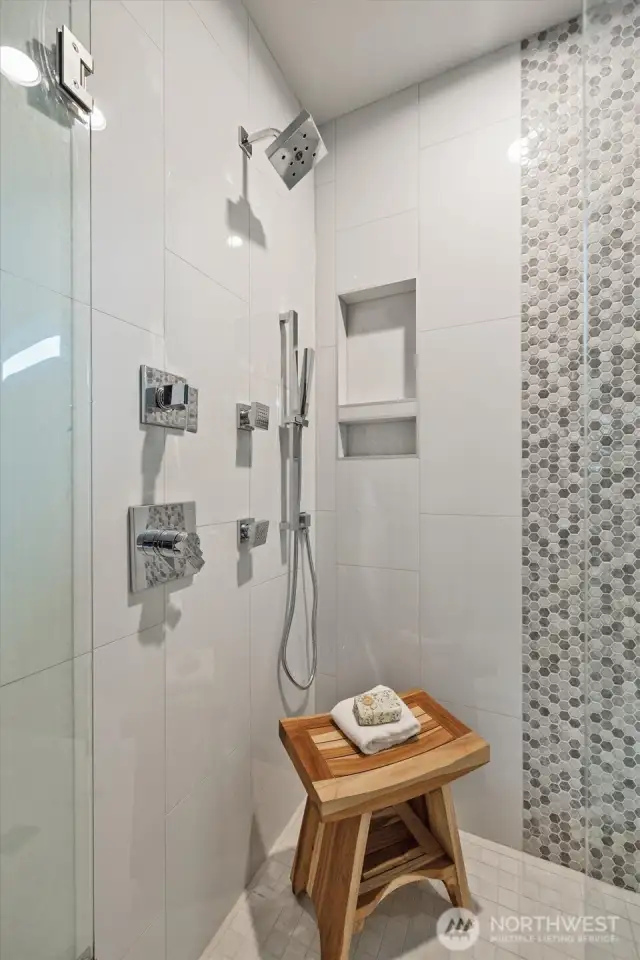Primary shower