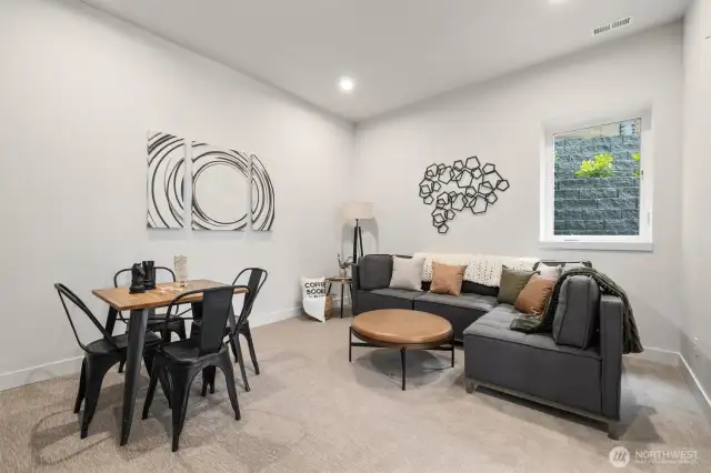 Use this as you wish, 4th en-suite bedroom, family room, game room, the choice is yours. Plumbed for a wet bar.