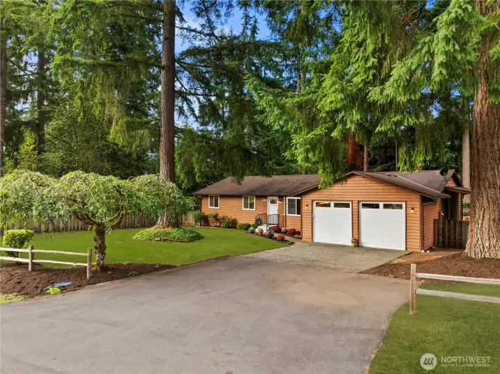 Welcome home to this beautiful rambler. There's plenty of covered and off-street parking for you and your loved ones.