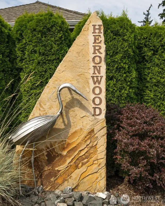 Heronwood...not just a place to live, but a lifestyle!