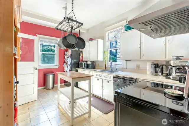 Entering kitchen on the main from dinning room.