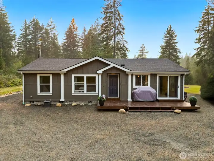 Almost new home on acreage!