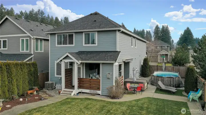 Endless summer fun awaits! Spend sun-soaked days splashing and playing in the pool, then unwind after dark with peaceful, under-the-stars relaxation in your own private hot tub. The perfect balance of energy and escape, right in your backyard.