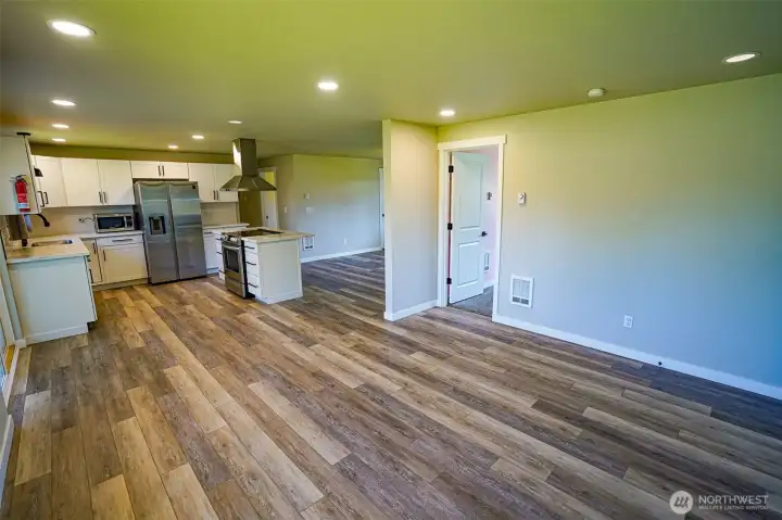 Dining room or extra living area