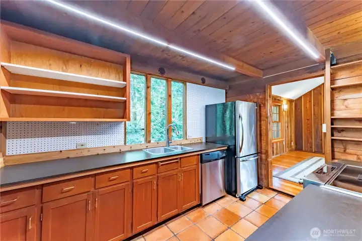 Kitchen view towards dininig room